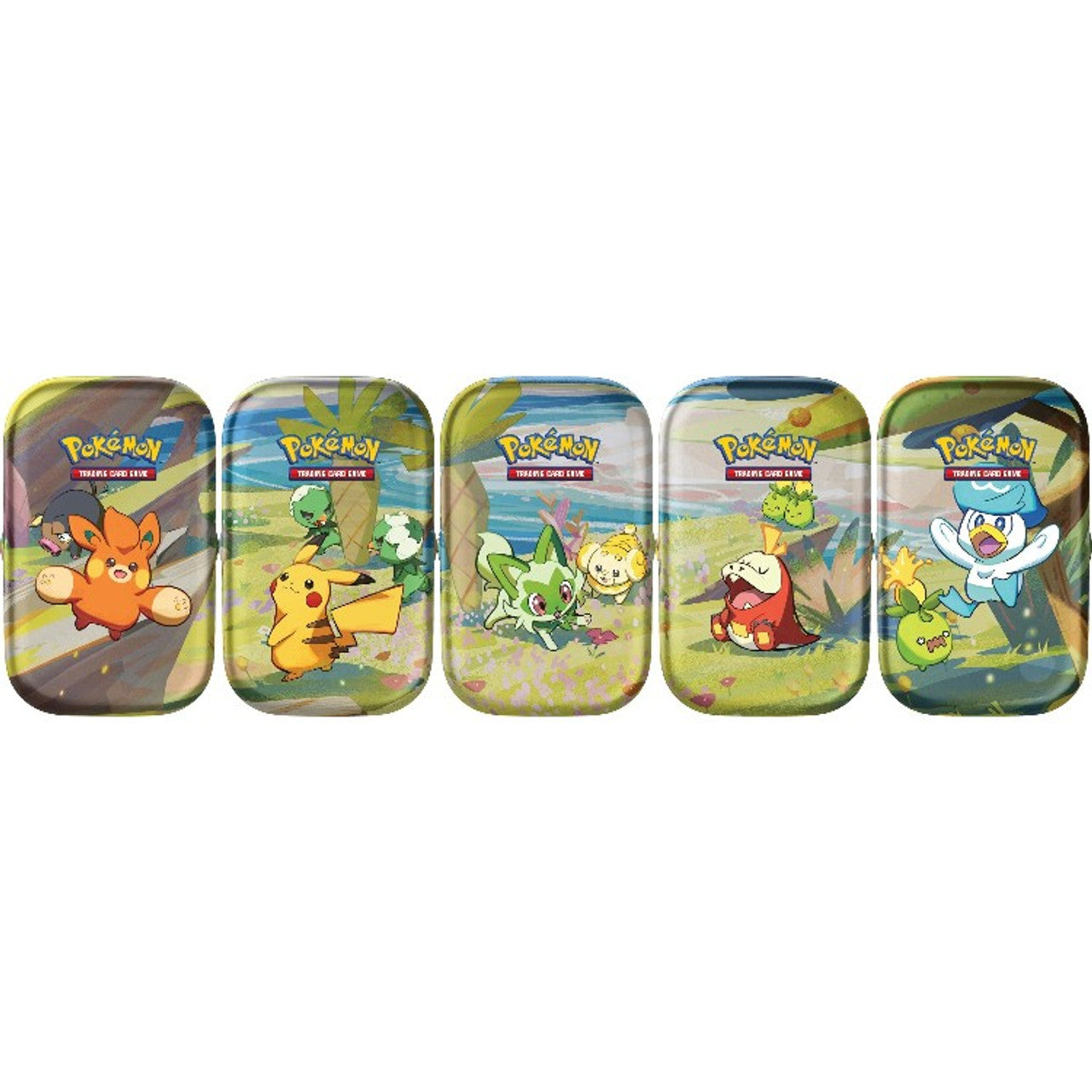 ACD Distribution-Pokemon TCG: Paldea Friends Mini Tin-210-85279-Legacy Toys