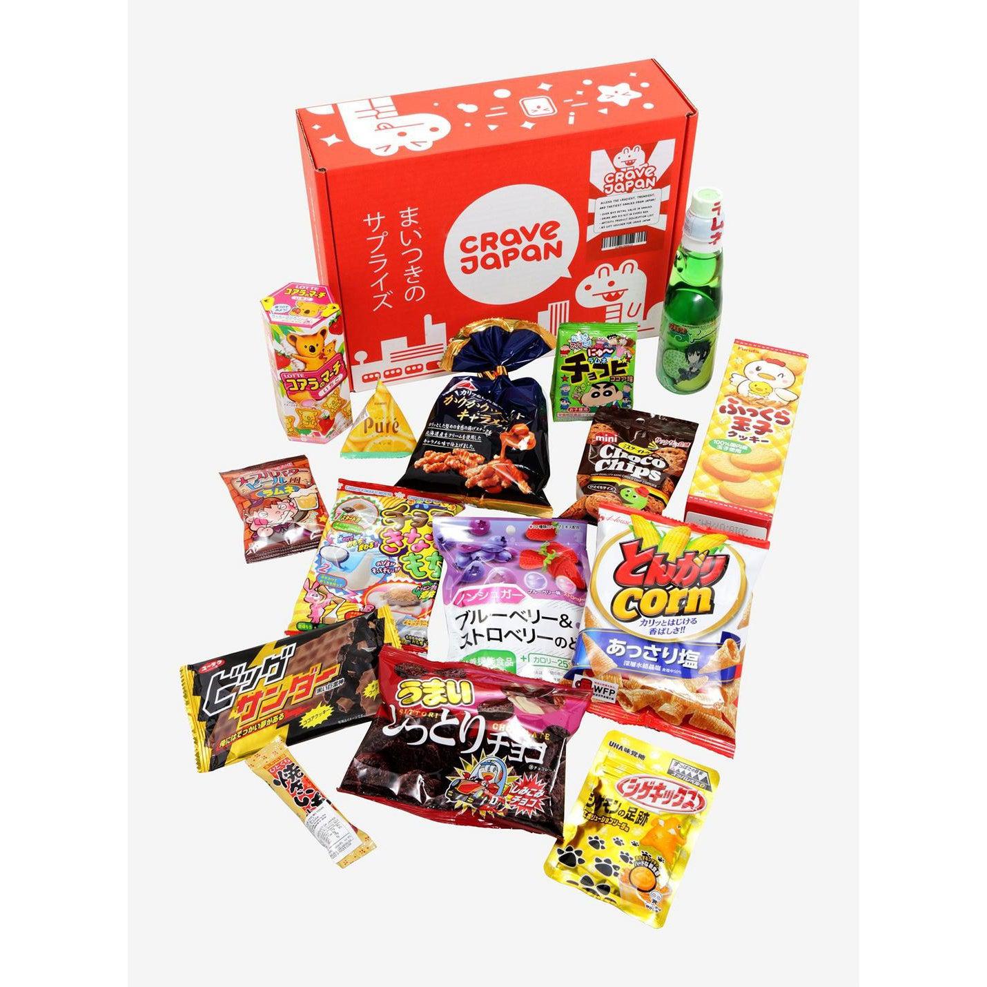 Asian Food Grocer-CRAVE JAPAN Japanese Snack Crate-90001-Legacy Toys