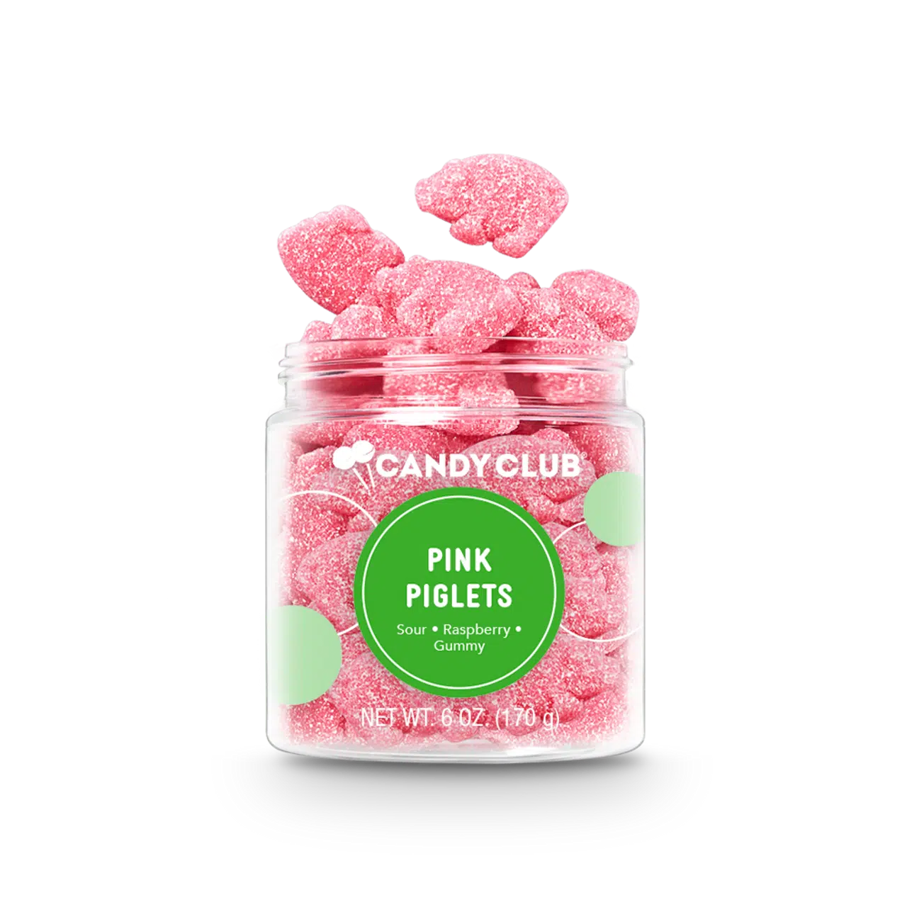 Candy Club-Pink Piglets Small Jar-RS1606-00-03-Legacy Toys