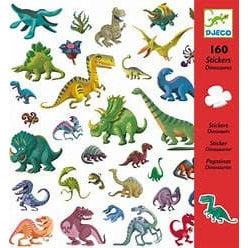 DJECO-Petit Gifts - Dinosaurs Stickers-DJ08843-Legacy Toys