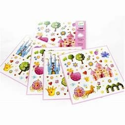 DJECO-Petit Gifts - Princess Marguerite Stickers-DJ08830-Legacy Toys