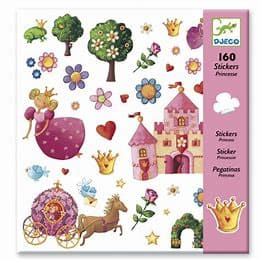 DJECO-Petit Gifts - Princess Marguerite Stickers-DJ08830-Legacy Toys