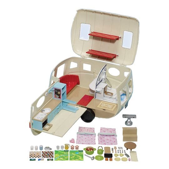 Epoch Everlasting Play-Calico Critters Caravan Family Camper-CC2134-Legacy Toys