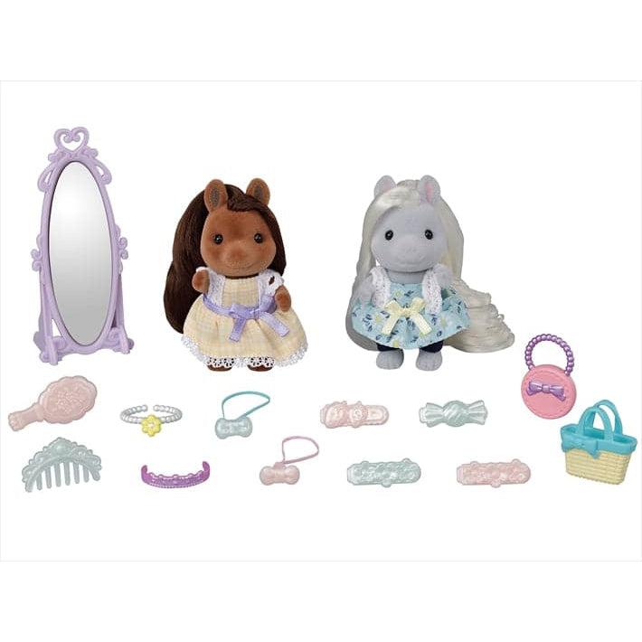 Epoch Everlasting Play-Calico Critters Pony Friends Set-CC1974-Legacy Toys