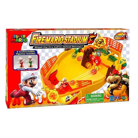 Epoch Everlasting Play-Super Mario Fire Mario Stadium-7388-Legacy Toys