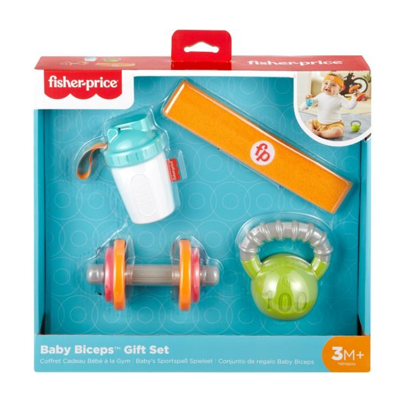Fisher Price-Fisher-Price Baby Biceps Gift Set-GJD49-Legacy Toys