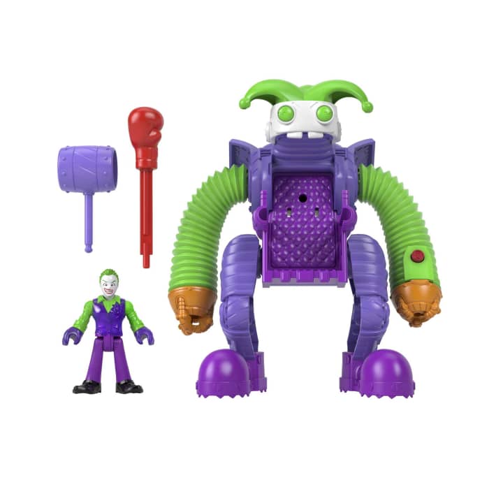 Fisher Price-Fisher-Price Imaginext - DC Super Friends The Joker Battling Robot-HGX80-Legacy Toys