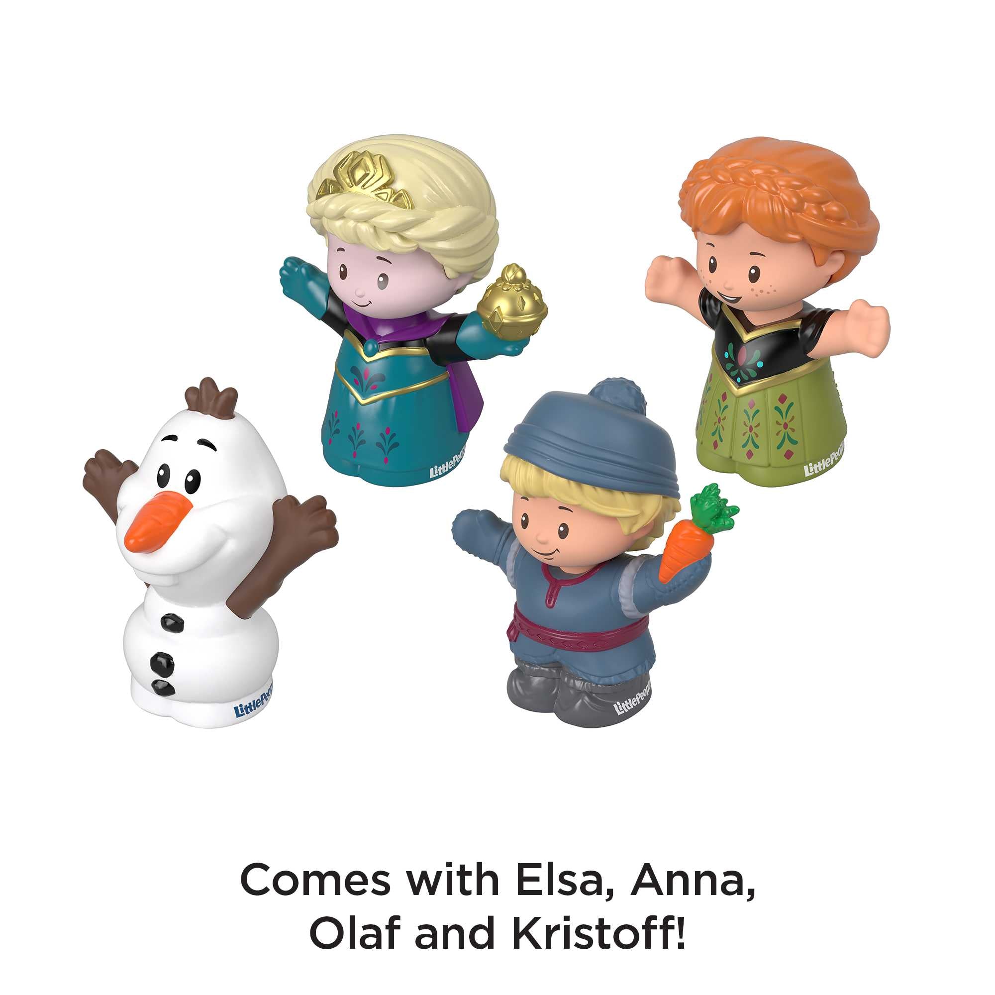 Fisher Price-Fisher-Price Little People - Disney Frozen Elsa & Friends-GMJ13-Legacy Toys