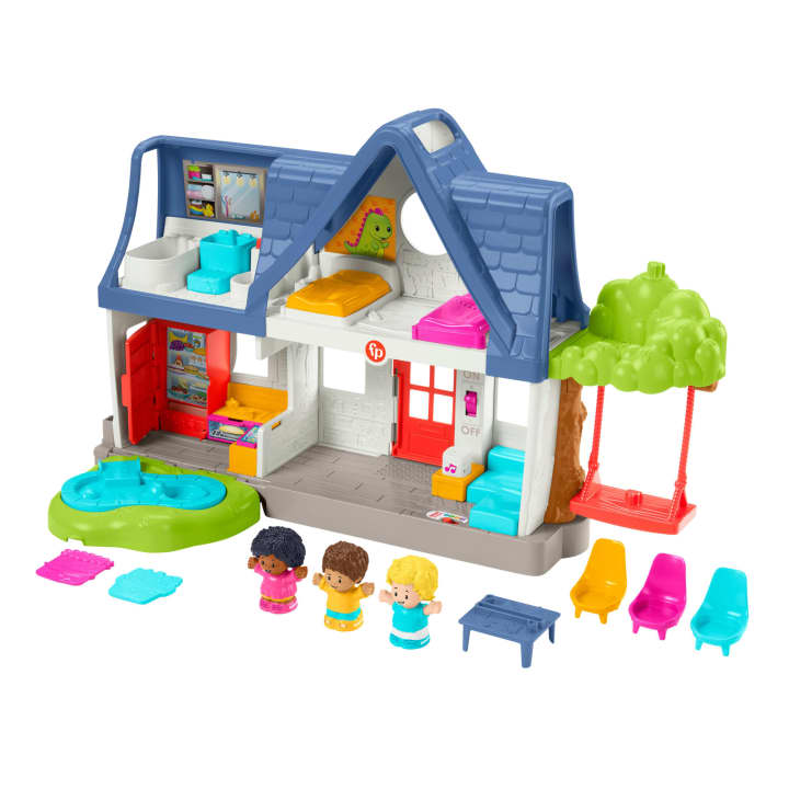 Fisher Price-Fisher-Price Little People - Friends Together Play House-GWD31-Legacy Toys