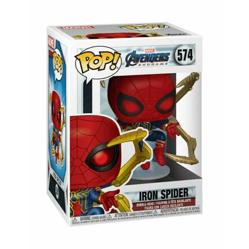 Funko-Avengers: Endgame - Iron Spider with Nano Gauntlet Funko Pop! Vinyl Figure-FU45138-Legacy Toys
