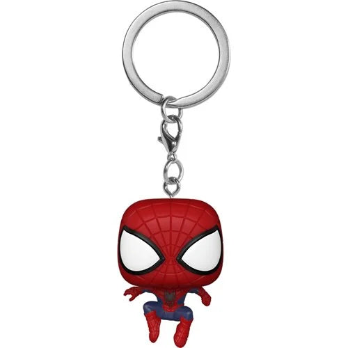 Funko-Spider-Man Leaping Funko Pocket Pop! Key Chain-FU67601-Legacy Toys