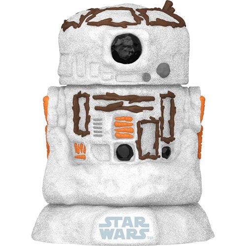 Funko-Star Wars Holiday - R2-D2 Snowman Pop! Vinyl Figure-FU64337-Legacy Toys