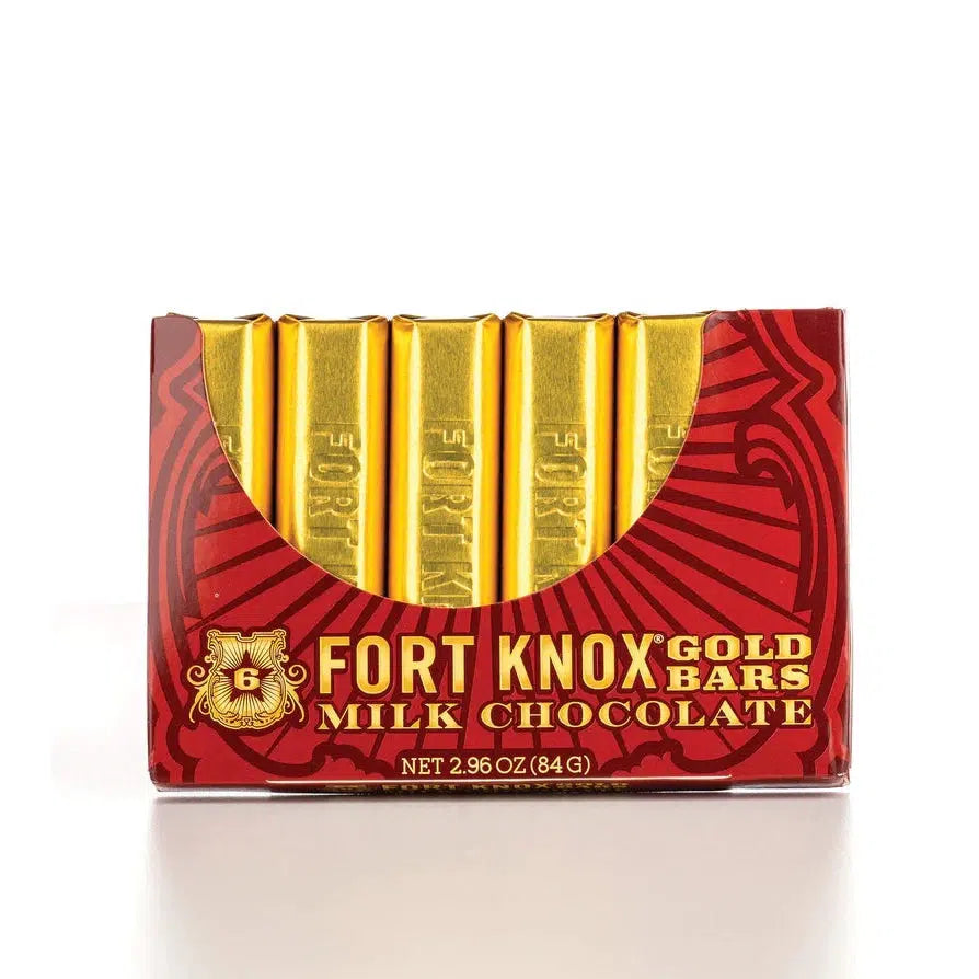 Gerrit Verburg-Fort Knox Mini Gold Bars - Milk Chocolate 2.96 oz.-32944-Single-Legacy Toys
