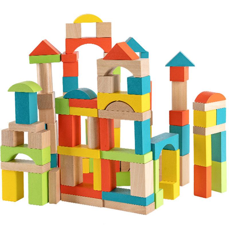 Great Playthings-Wooden Classic Blocks - 100 Pieces-PH05D015-Legacy Toys
