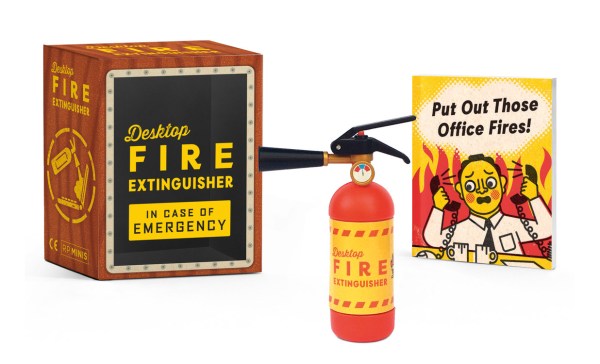 Hachette Book Group-Desktop Fire Extinguisher-9780762473731-Legacy Toys