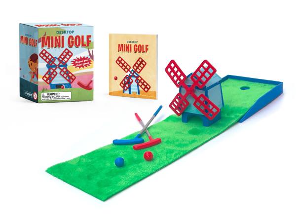 Hachette Book Group-Desktop Mini Golf-9780762479931-Legacy Toys