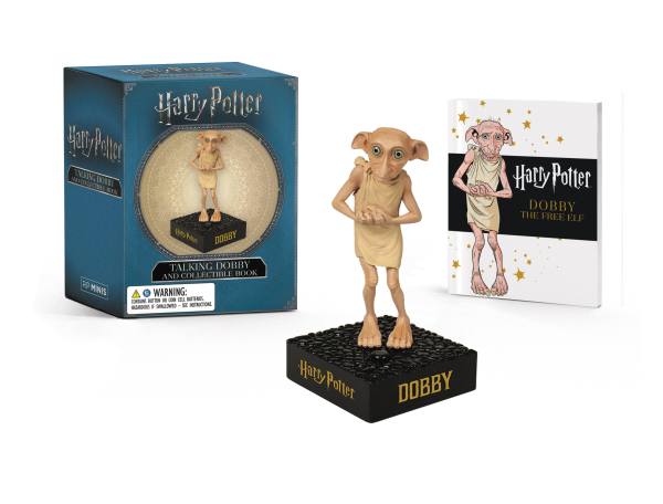Hachette Book Group-Harry Potter Talking Dobby and Collectible Book-9780762463107-Legacy Toys