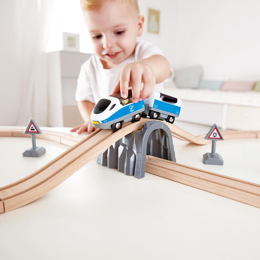 Hape-Passenger Train Set-E3729-Legacy Toys