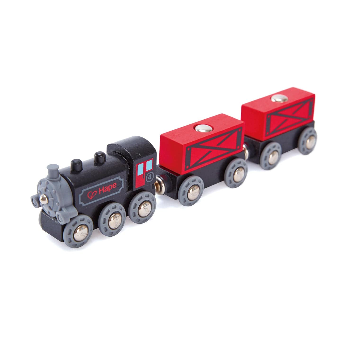 Hape-Steam-Era Freight Train-E3717-Legacy Toys