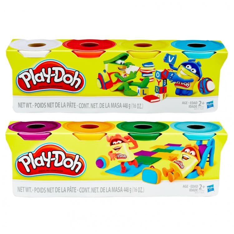 Hasbro-Play-Doh: 4oz Color Assortment--Legacy Toys