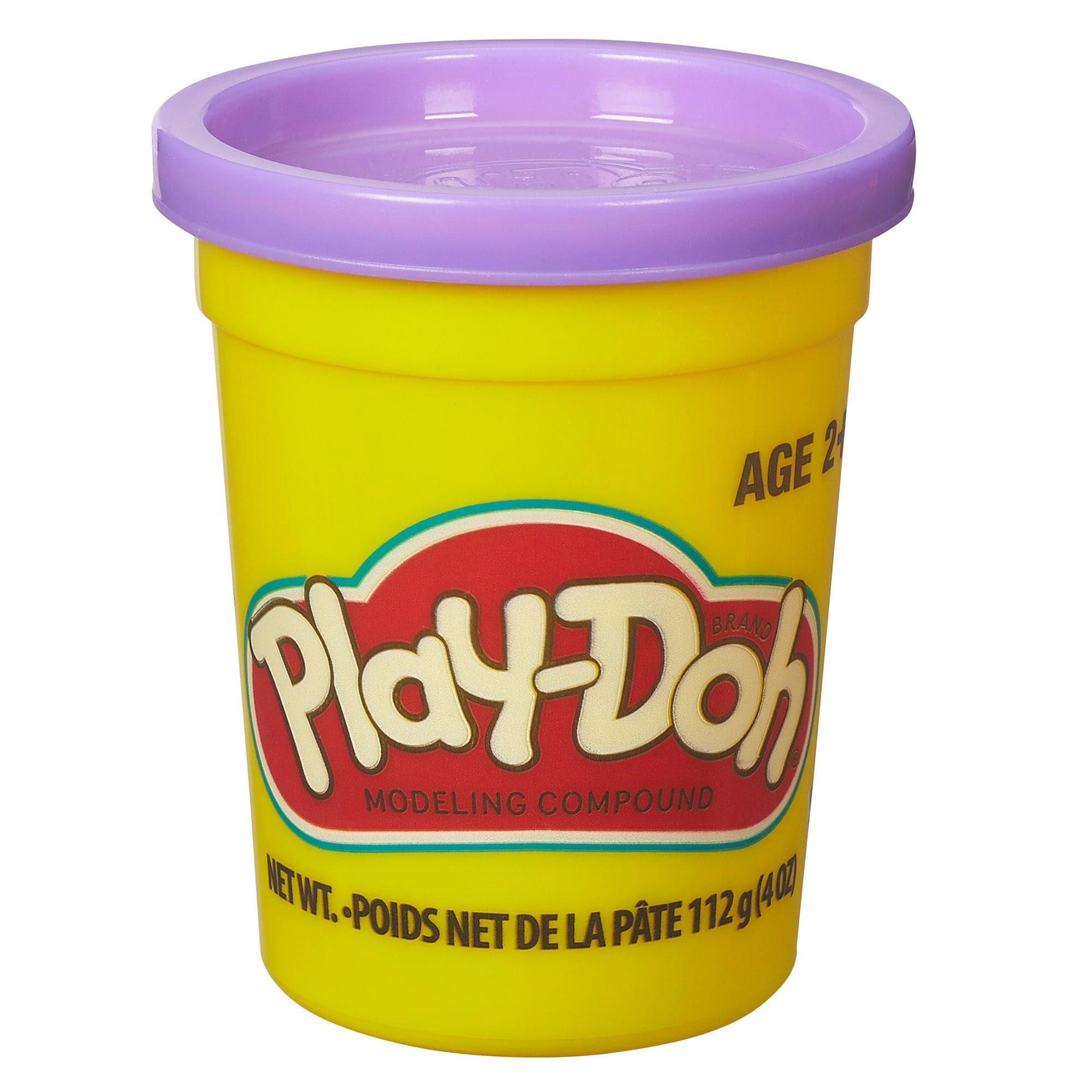 Hasbro-Play-Doh: Single Can Assorted 4oz-B6756PU-Purple-Legacy Toys