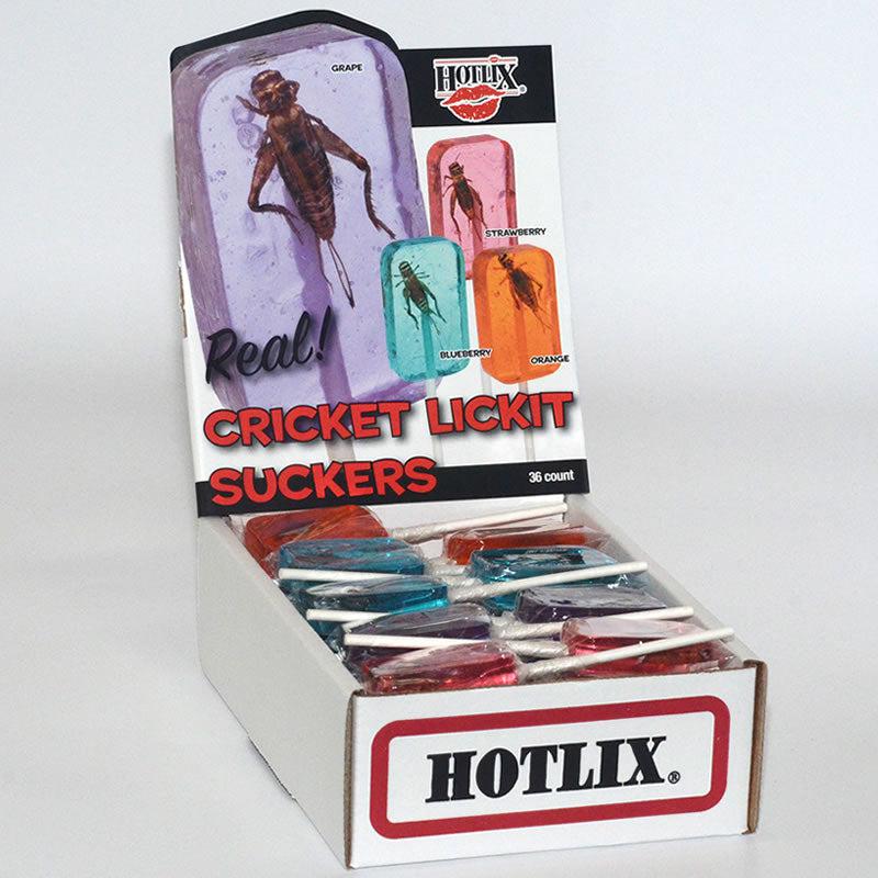 Hotlix-Cricket Lick-It Suckers Assorted Flavors-227-1-Legacy Toys