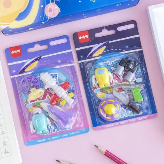 IDAKO-Space Combat Mini Erasers Card-ID201-Legacy Toys