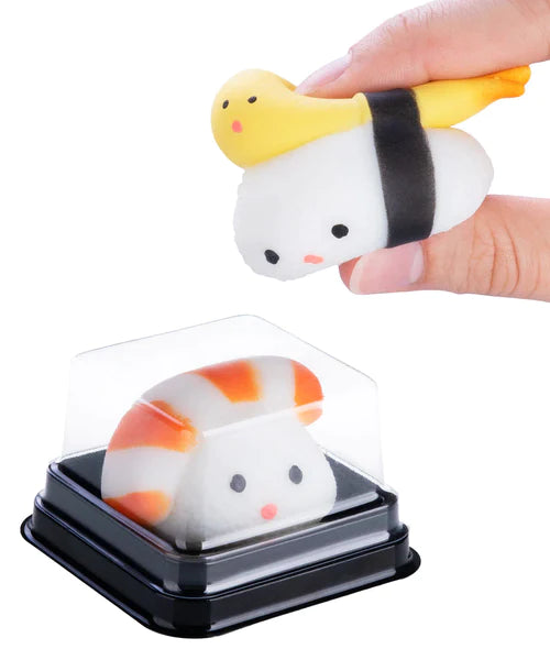 Idako-Squeeze Sushi Fidget Toy Assorted Styles-ID300-Legacy Toys