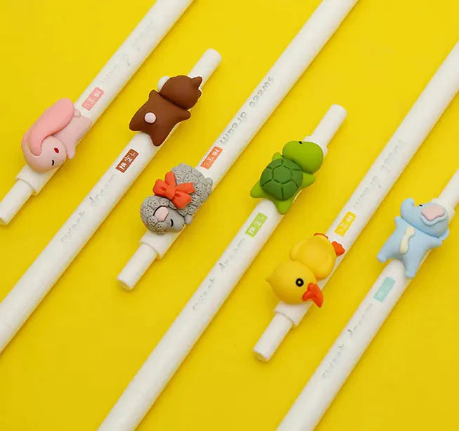 IDAKO-Sweet Dream Cute Animals Retractable Gel Pen-ID124-Legacy Toys