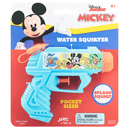 JA-RU-Disney Water Squirter - Mickey-17821-Legacy Toys