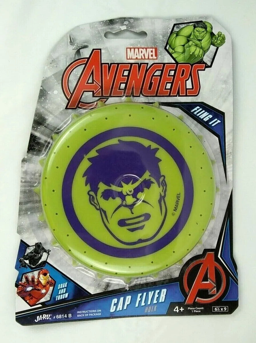 JA-RU-Marvel Cap Flyer - Hulk-26814-Legacy Toys