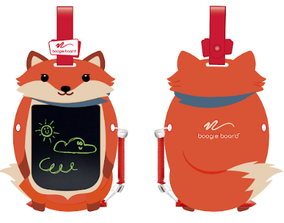Kent Displays-Boogie Board Sketch Pals e-Writer Tablet Felix the Fox-SPF060001-Legacy Toys