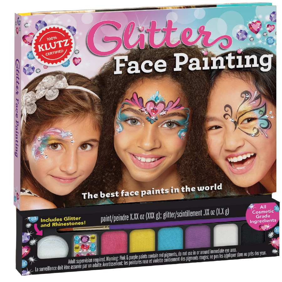 Klutz-Glitter Face Painting-9781338037517-Legacy Toys