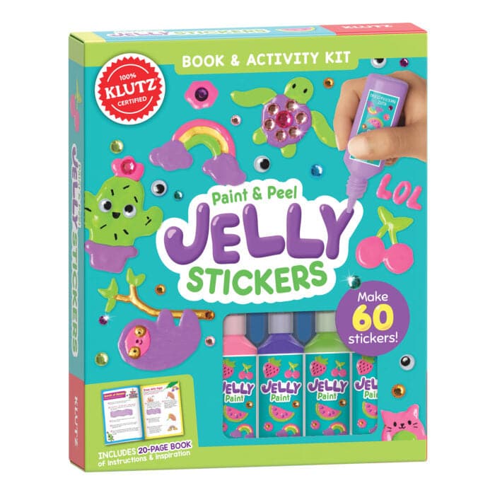 Klutz-Paint & Peel Jelly Stickers-9781338702194-Legacy Toys
