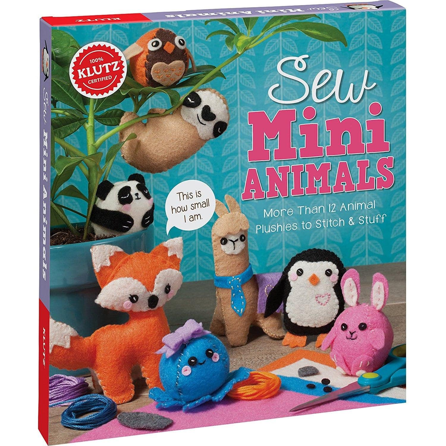 Klutz-Sew Mini Animals-810644-Legacy Toys