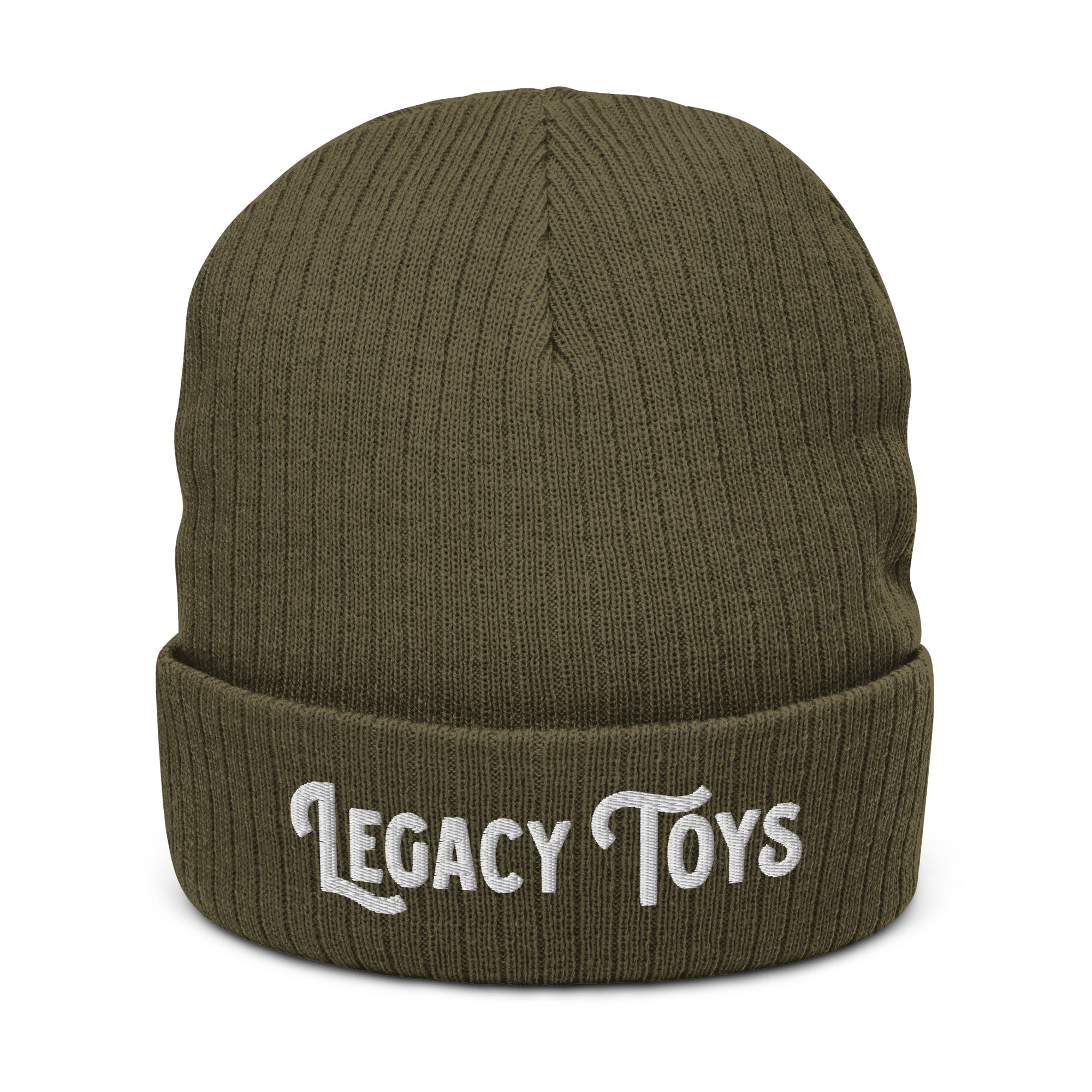Legacy Toys-Legacy Toys Ribbed knit beanie-9339153_13242-Olive-Legacy Toys