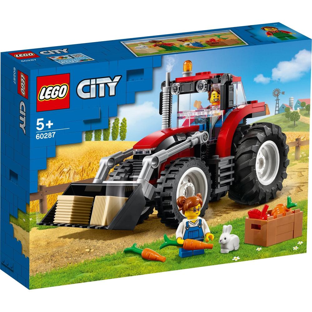 Lego-LEGO City Tractor-60287-Legacy Toys