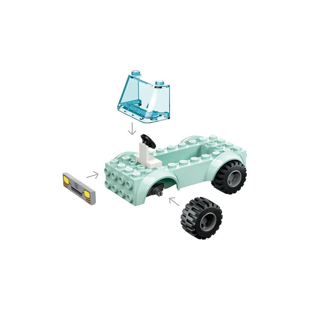 Lego-LEGO City Vet Van Rescue-60382-Legacy Toys