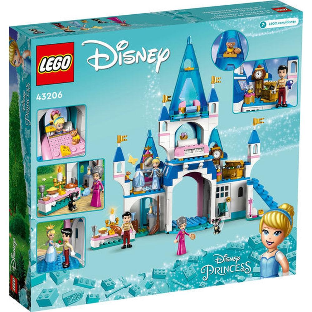 Lego-LEGO Disney Cinderella and Prince Charming's Castle-43206-Legacy Toys