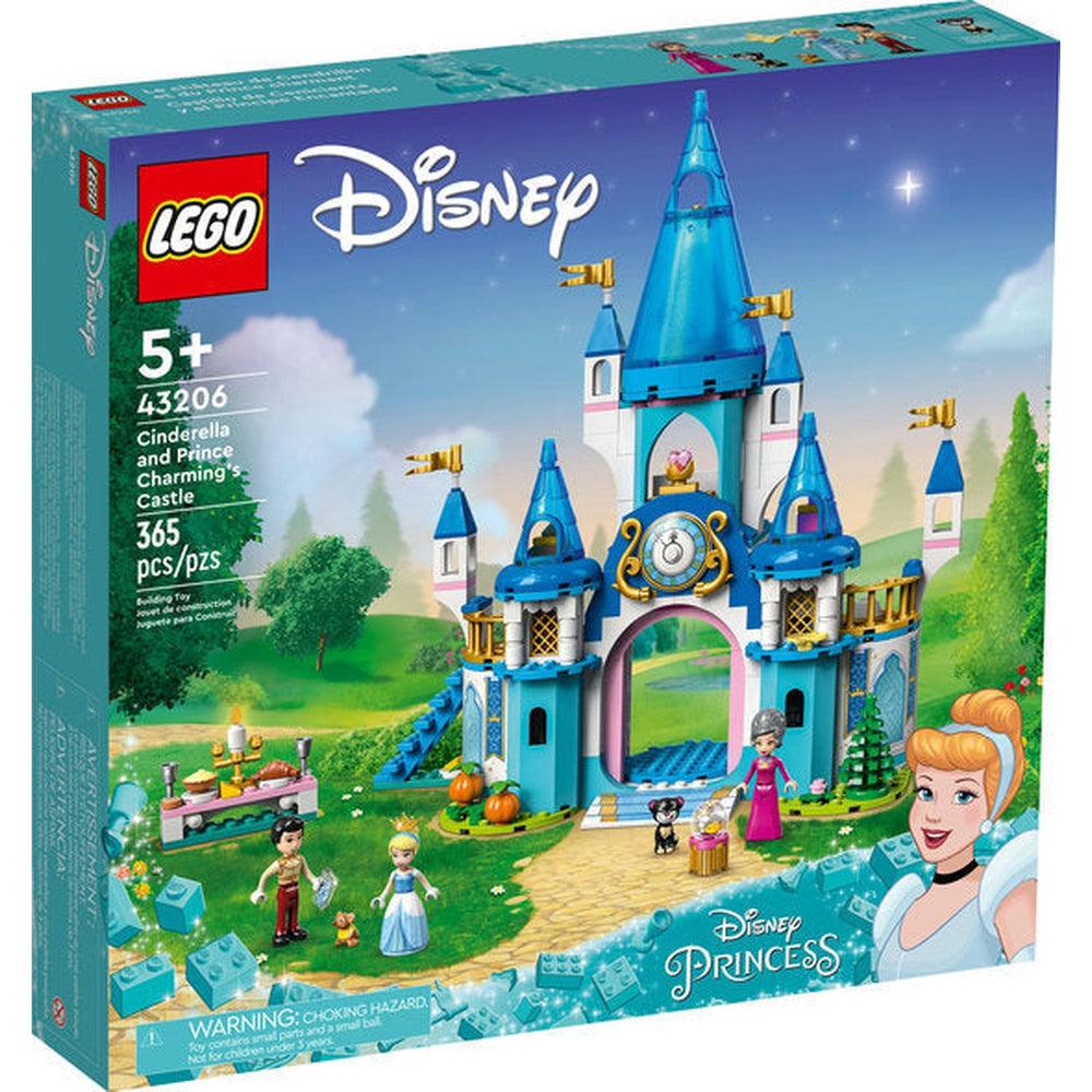 Lego-LEGO Disney Cinderella and Prince Charming's Castle-43206-Legacy Toys
