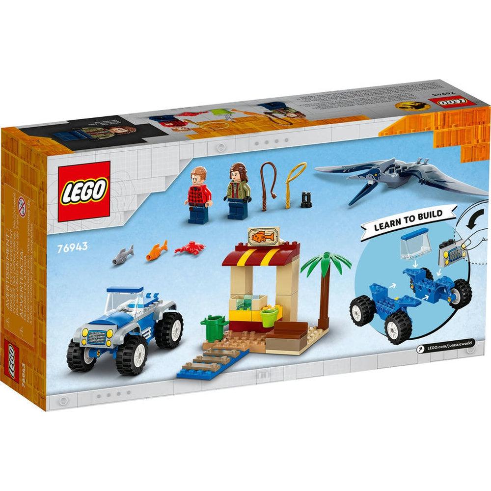 Lego-LEGO Jurassic World Pteranodon Chase-76943-Legacy Toys