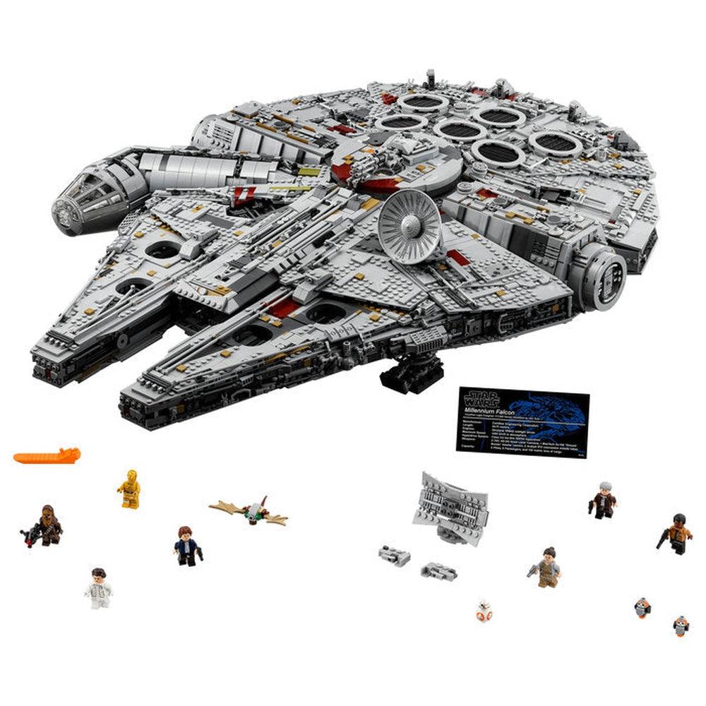 Lego-LEGO Star Wars Millennium Falcon 7541 Piece Building Set-75192-Legacy Toys