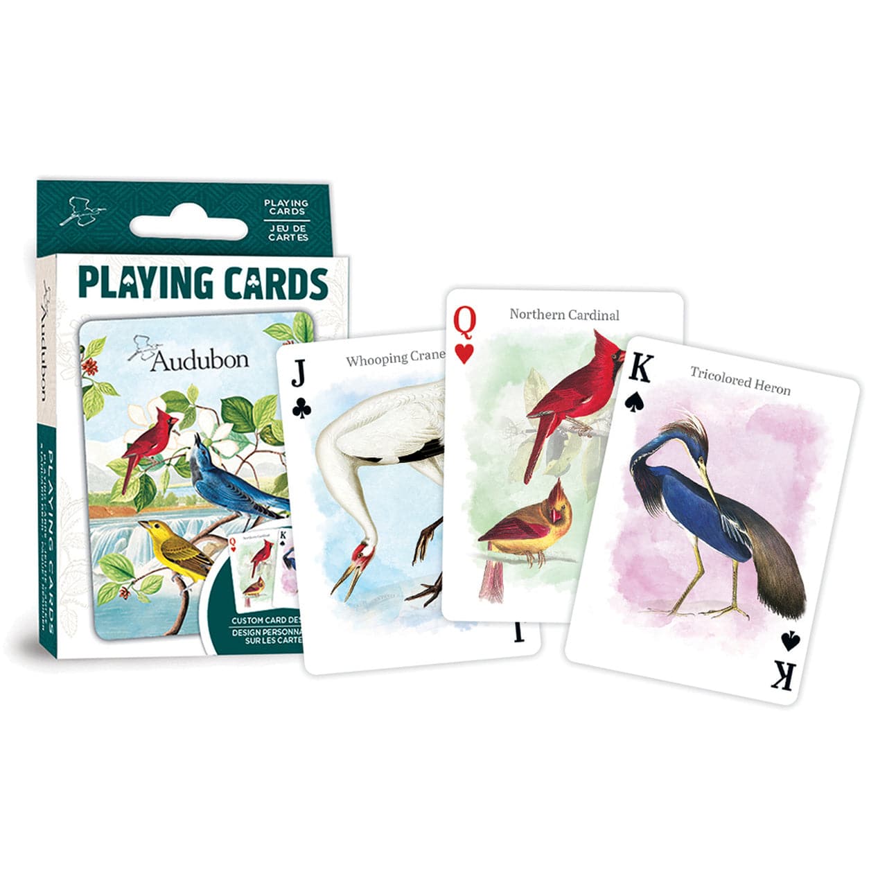 MasterPieces-Audubon - Playing Cards-91892-Legacy Toys