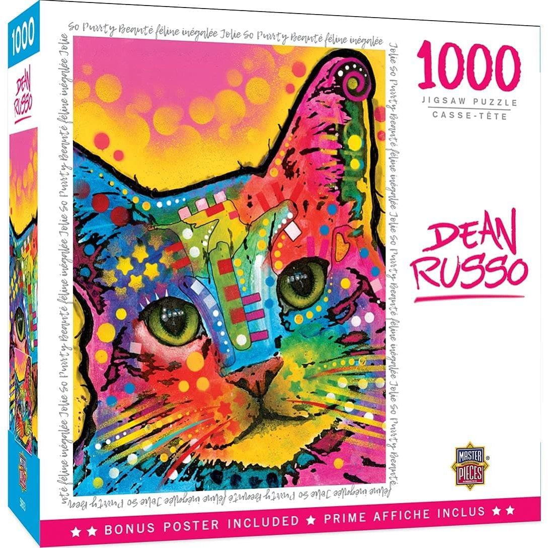 MasterPieces-Dean Russo - So Puuuurty - 1000 Piece Puzzle-71820-Legacy Toys