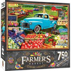 MasterPieces-Farmer's Market - Locally Grown - 750 Piece Puzzle-31994-Legacy Toys