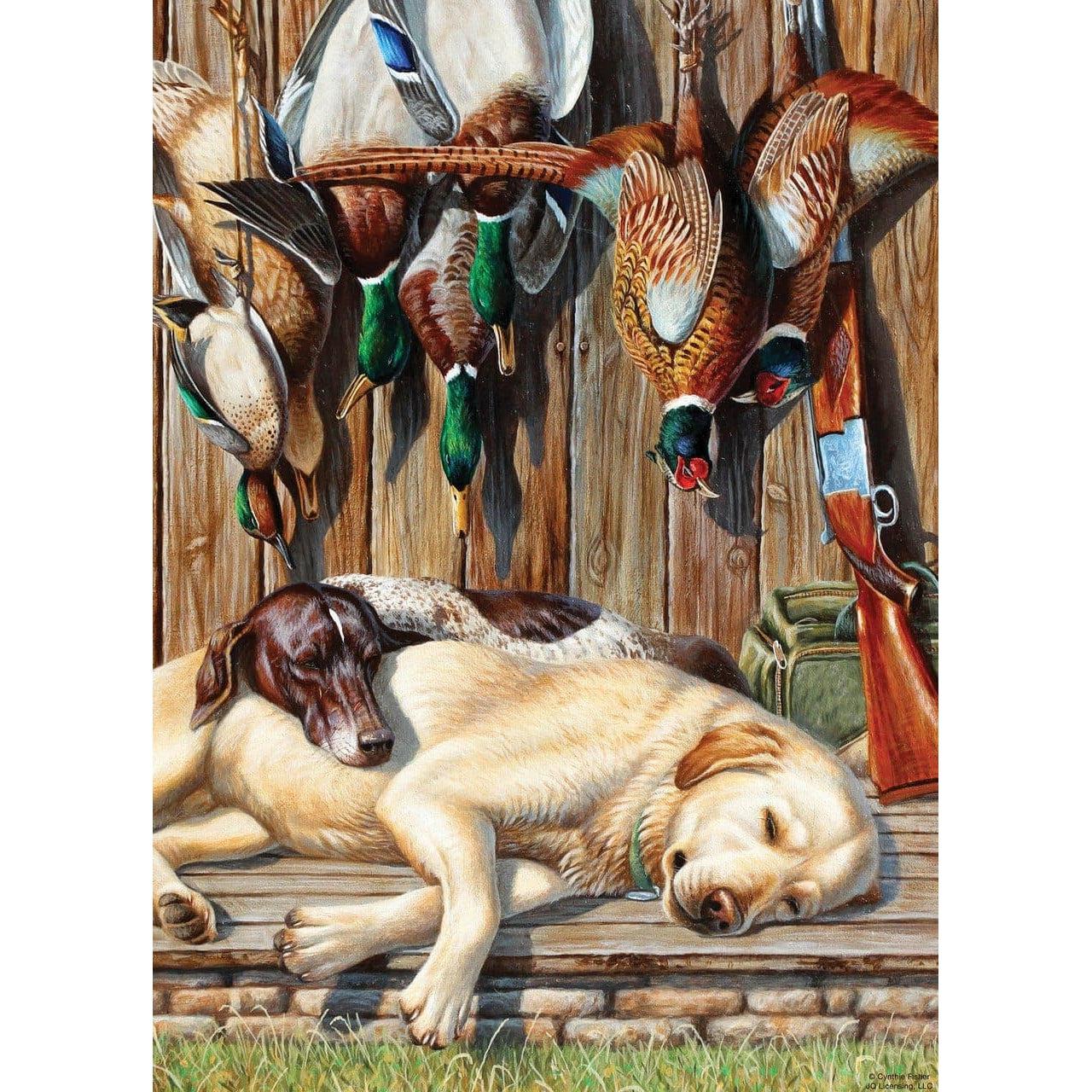 MasterPieces-Realtree - All Tuckered Out - 1000 Piece Puzzle-71941-Legacy Toys