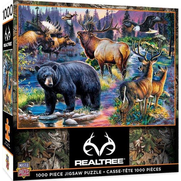 MasterPieces-Realtree - Wild Living - 1000 Piece Puzzle-71940-Legacy Toys