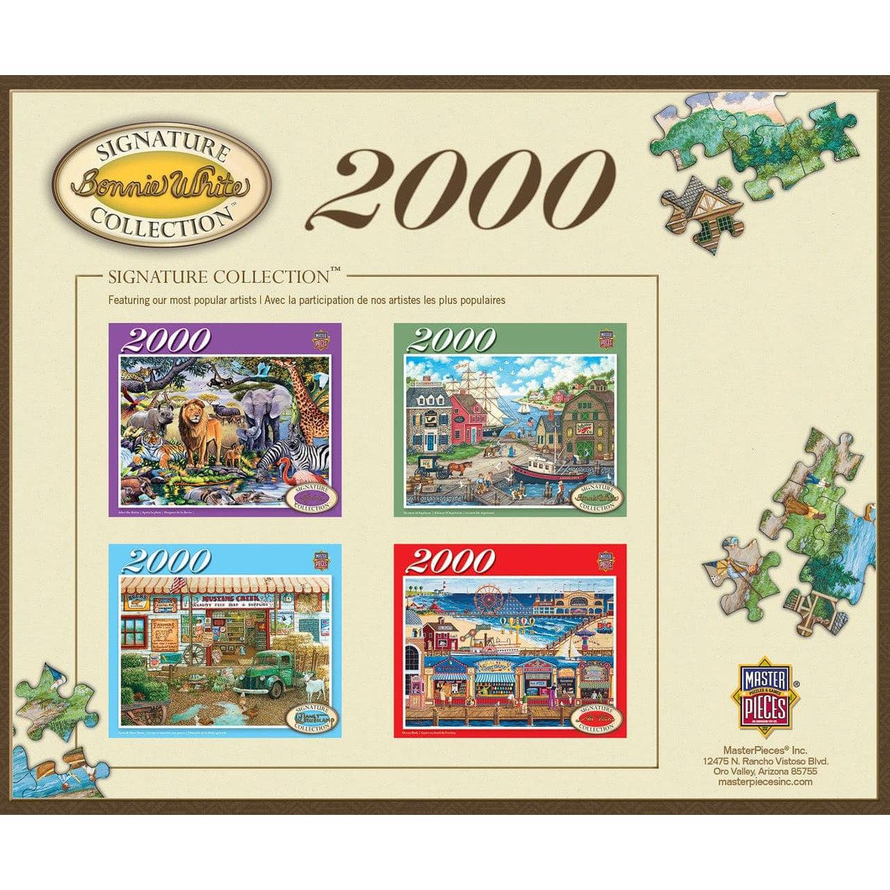MasterPieces-Signature Collection - Adirondack Anglers - 2000 Piece Puzzle-71968-Legacy Toys