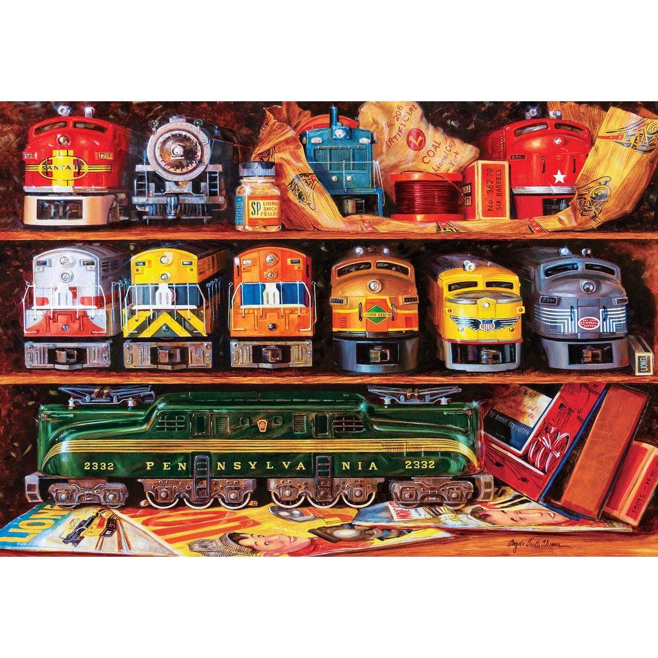 MasterPieces-Signature Series Lionel - Well Stocked Shelves - 2000 Piece Puzzle-72046-Legacy Toys