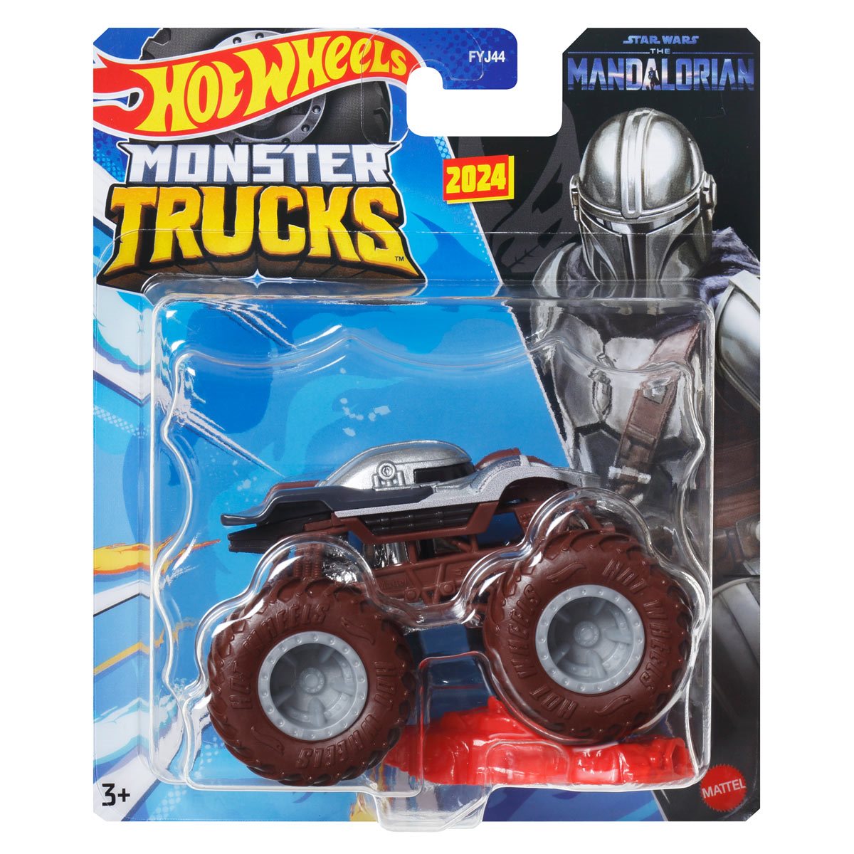 Mattel-Hot Wheels Monster Trucks - 2024-HTM26-Mandalorian-Legacy Toys